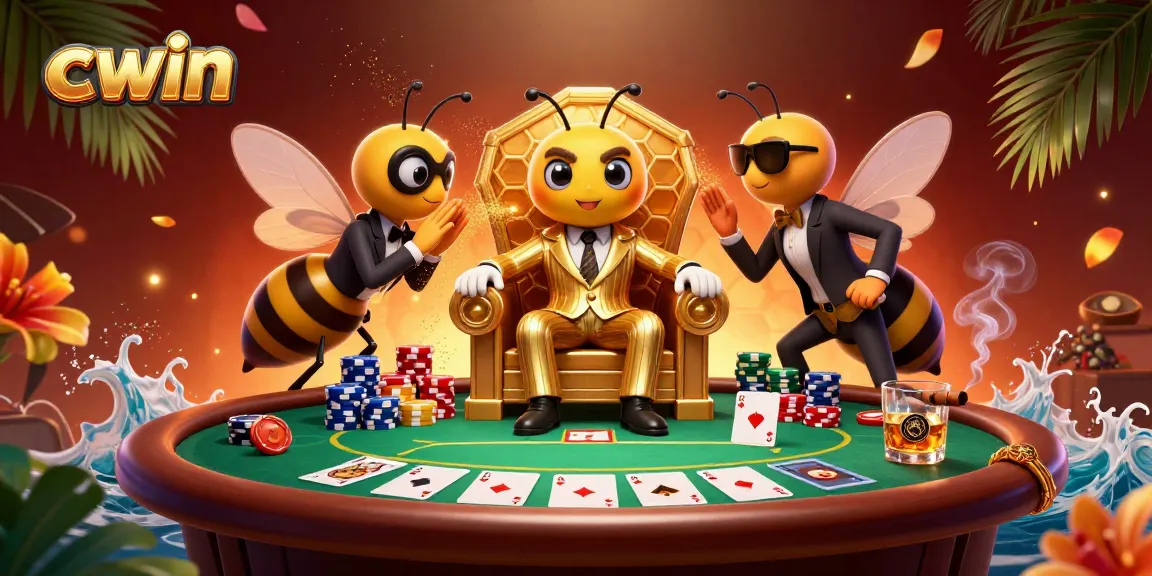 Experience cwin's exhilarating gaming atmosphere with animated gaming characters and vibrant visuals.