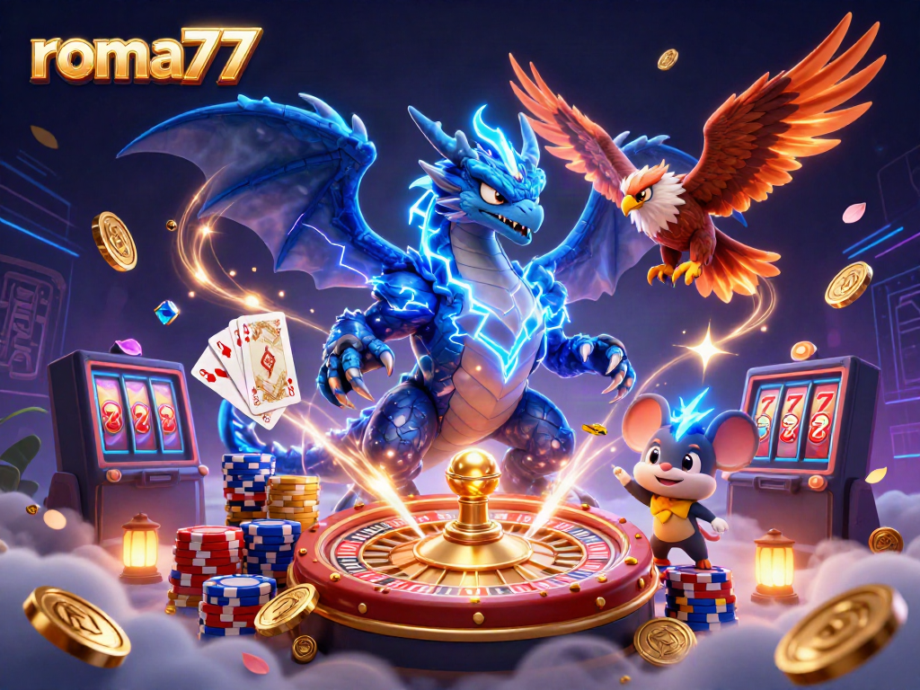 Menangkan permainan slot di roma77 dengan fitur dan bonus menarik.