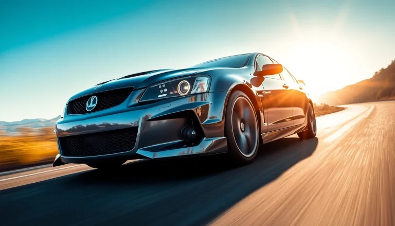 Experience the exhilarating HSV VL SV88 in motion along a dynamic road.