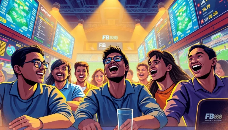 Experience the thrill of betting with FB 88 as players engage in live sports action.