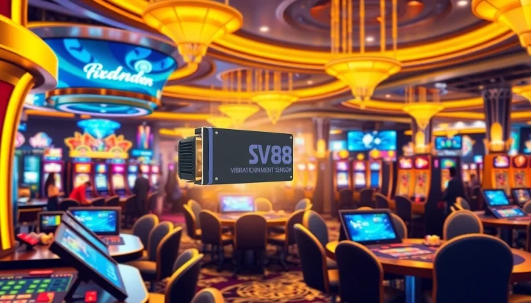 Monitor the critical performance of casino equipment with SV 88 technology.