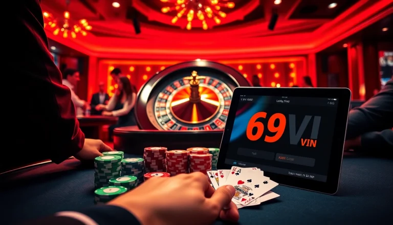 Experience the excitement of link 69VN with thrilling casino games like poker and roulette.