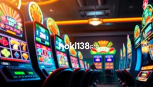 Experience the thrill of online gaming with hoki138 pro's vibrant digital casino.
