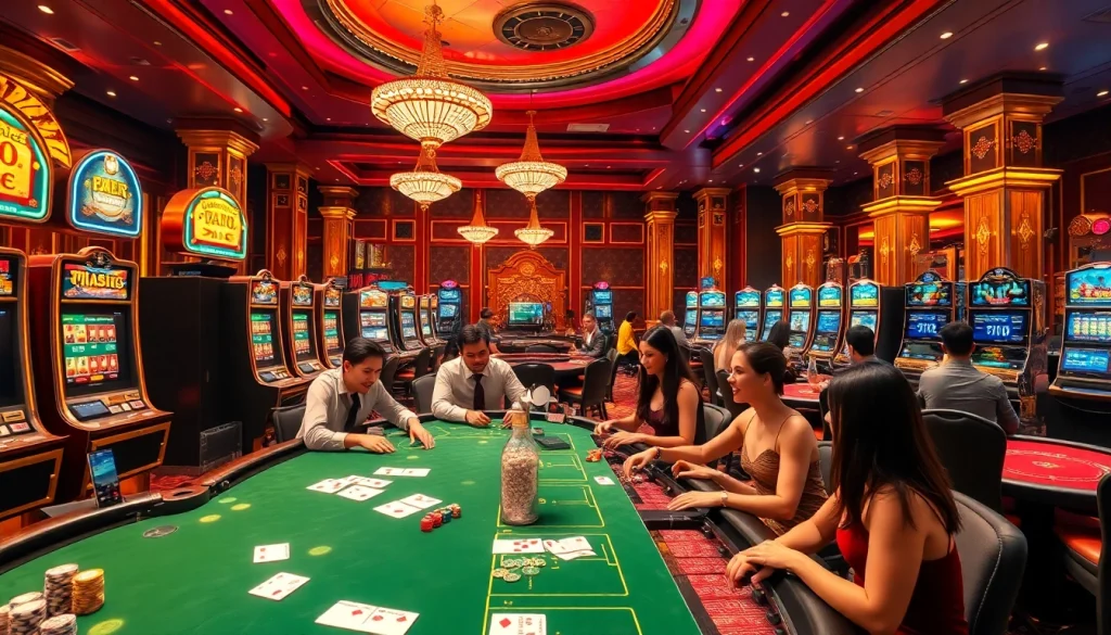 Experience the excitement of casino gaming at https://thabet.vegas/ with vibrant tables and stunning players.