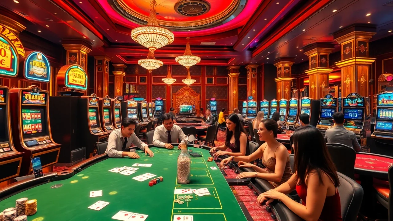 Experience the excitement of casino gaming at https://thabet.vegas/ with vibrant tables and stunning players.