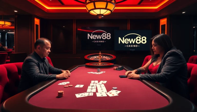 Experience the thrill of poker at https://vnew88.vip/ with luxurious tables and professional dealer interaction.