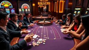 Experience the thrill of online gambling at https://f168.studio/ with vibrant baccarat and roulette action.