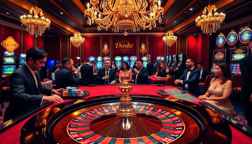 The excitement of winning at the roulette table at https://urr88.com/ featuring colorful chips and professional dealers.