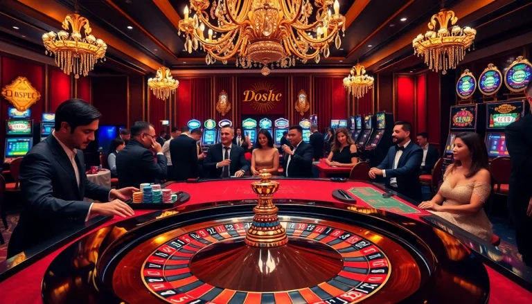 The excitement of winning at the roulette table at https://urr88.com/ featuring colorful chips and professional dealers.