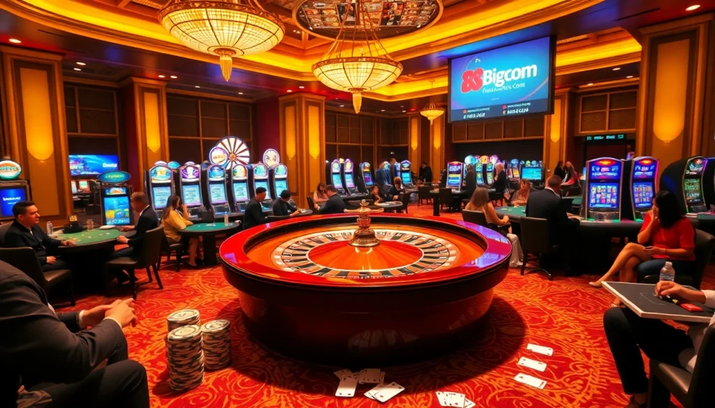 Experience the thrill at Big88 com with vibrant casino games and high-stakes poker action.