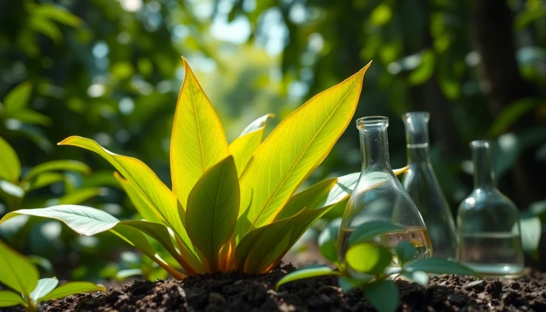 Learn how to get dmt from natural sources illustrated with Mimosa hostilis foliage.