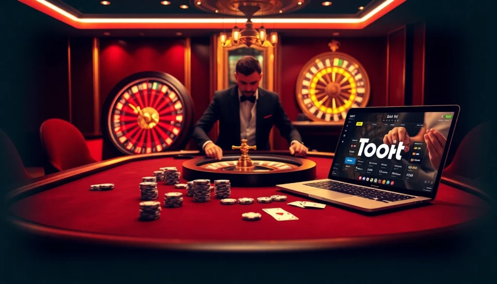 Experience the thrill of casino gaming and register now for exclusive offers! নিবন্ধন করুন at our luxurious poker table.