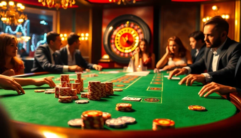 SODO Casino night featuring vibrant poker action and exciting roulette gameplay.