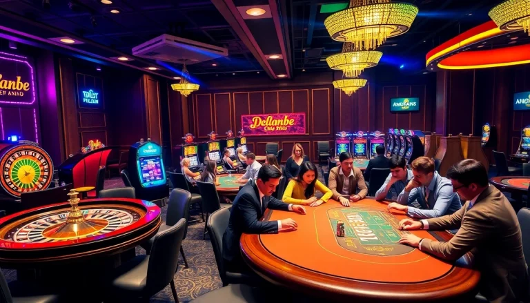 Experience the excitement of 789club with players enjoying thrilling casino games.