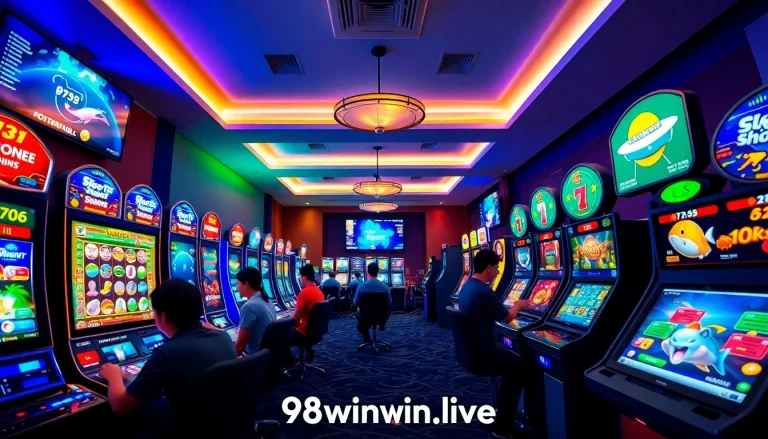 Exciting gaming experience at 98winwin.live, featuring dynamic sports betting and casino games.