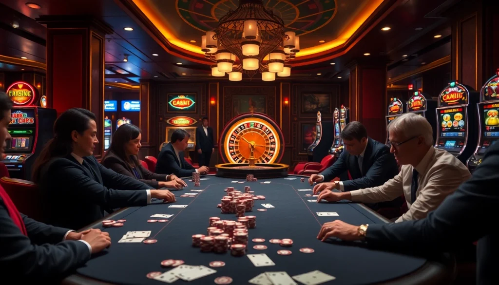 Engage in high-stakes action at wapt.co.com with vibrant poker chips and cards on the table.