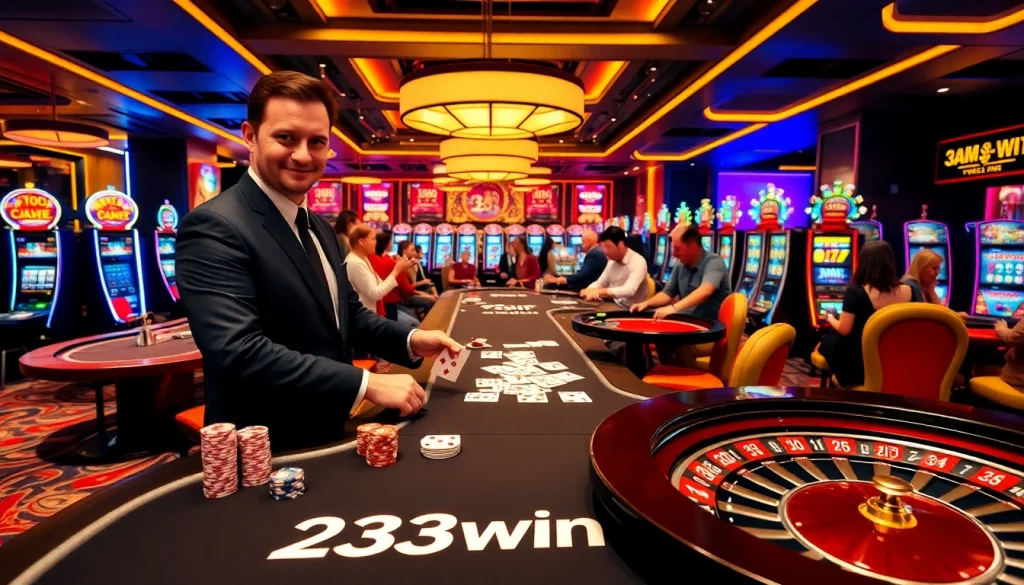 Experience the excitement of 23win with vibrant casino tables and thrilling gameplay.